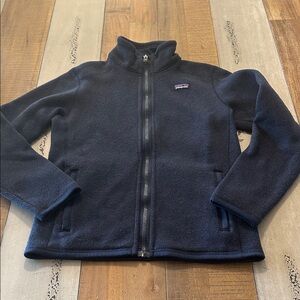 Patagonia Kids Dark Blue Sweater Jacket